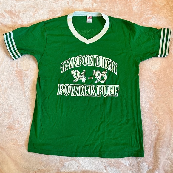 Soffe Tops Vintage Soffe Tarpon Springs High School Powder Puff